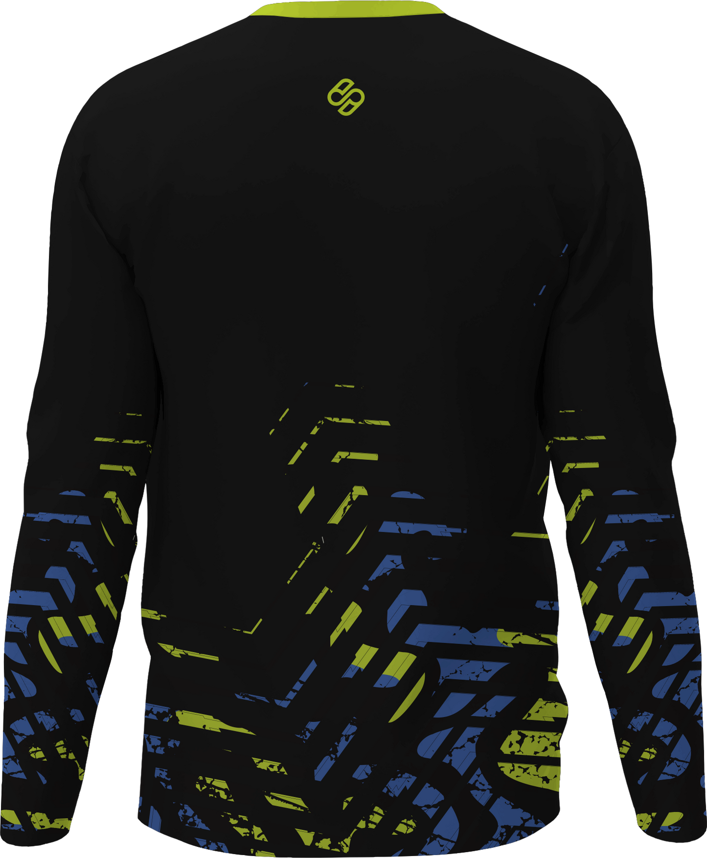 Jersey Solifes Huellas Verde y Negro
