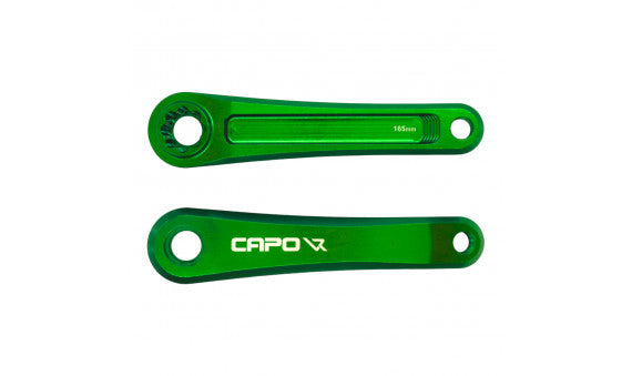 SET BIELAS - 165MM - CAPO 8 / SRAM DUB - VERDE - LEONARDI