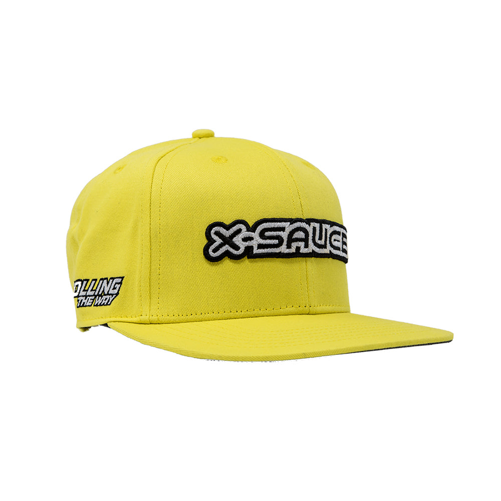 X-SAUCE SNAPBACK (VISERA PLANA) AMARILLA