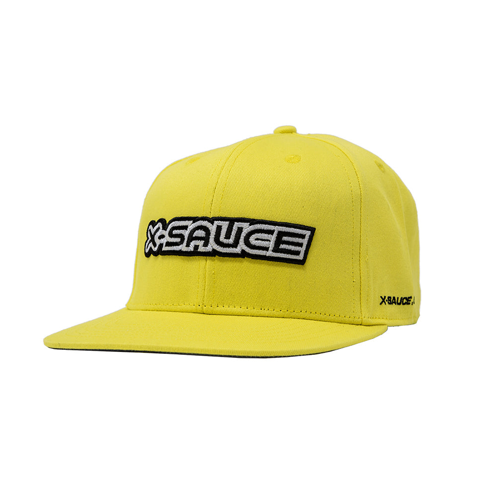 X-SAUCE SNAPBACK (VISERA PLANA) AMARILLA