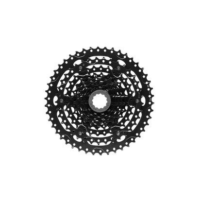 Sword Black 1×9 Groupset, Shifters, Caja Media 1x RD, Steel 46T Cassette, No Incluye Volante