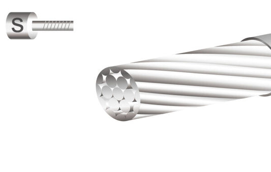 Cable 1.1mm de Cambio Interno BRAKCO Acero Inoxidable 2100mm baja fricción (50 unidades)
