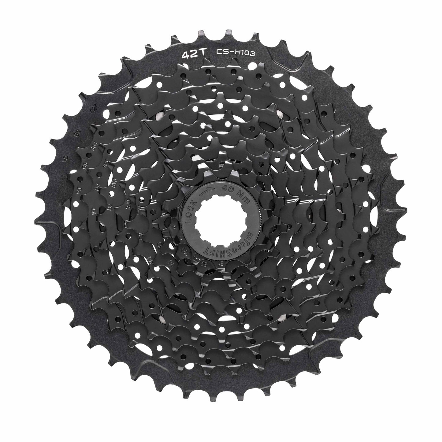 Piñón XLE H-Series 10 Speed Cassette 11-42 Alloy Cog