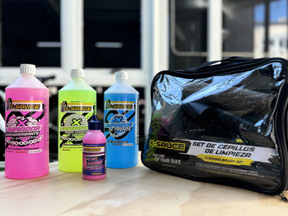 KIT DE LIMPIEZA PRO - INCLUYE LUBRICANTE DE CADENAS