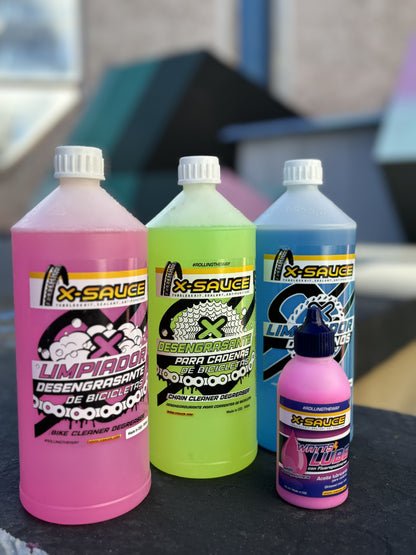 KIT DE LIMPIEZA PRO - INCLUYE LUBRICANTE DE CADENAS
