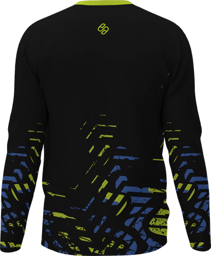 Jersey Solifes Huellas Verde y Negro