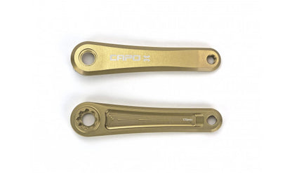 SET BIELAS - 172.5MM - CAPO 8 / SRAM DUB - DORADO - LEONARDI