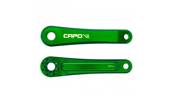 SET BIELAS - 165MM - CAPO 8 / SRAM DUB - VERDE - LEONARDI