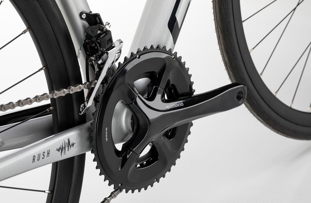 RUSH ALLOY 105 2X12S GREY SM/520mm