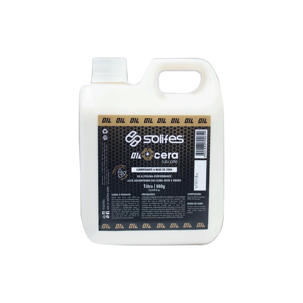 Lubricante de cadena Cera con PTFE – 1Lt SOLIFES