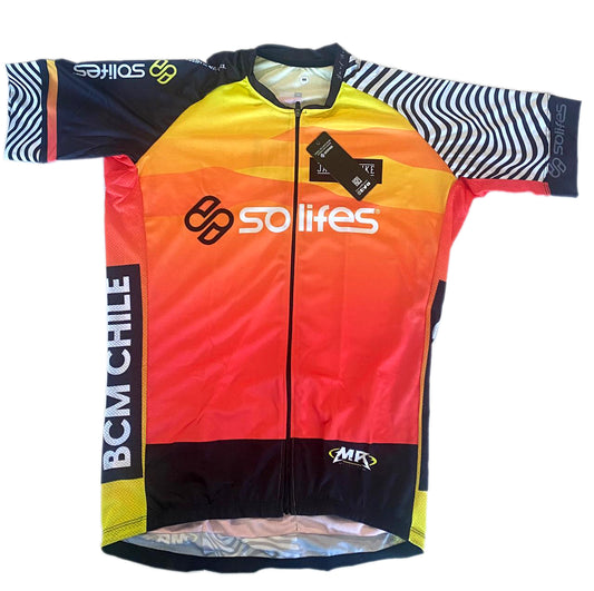Tricota de ciclismo del equipo de Solifes