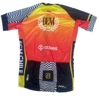 Tricota de ciclismo del equipo de Solifes